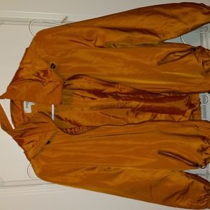 Orangish/goldfish jacket
